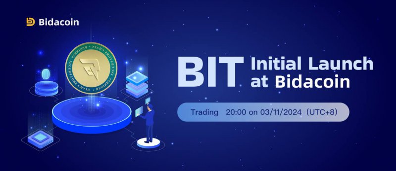 BIT (Business Incubators) initial launch on Bidacoin exchange